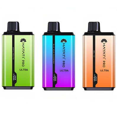 Hayati Pro ultra 15000 Puff Disposable Device box of 10
